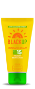 BLACK UP Suntan Cream With Anti-Cellulite Effect SPF 15, 2 in 1, 100 ml